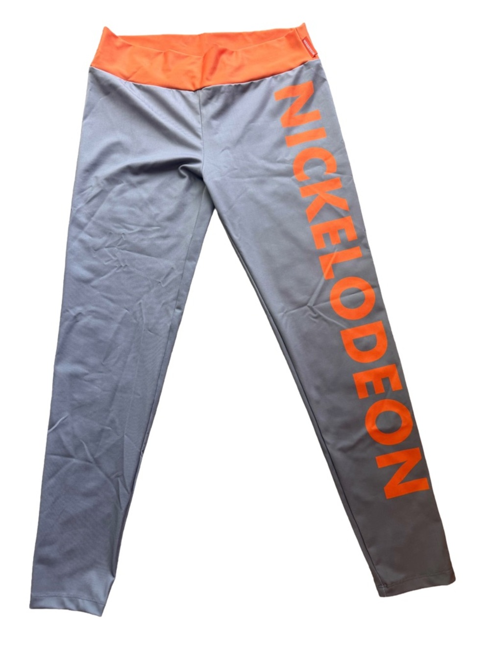 Body By Nickelodeon Women’s Gray and Orange Leggings- Size XL
